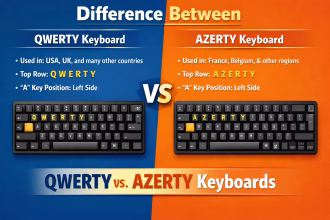 Difference Between QWERTY and AZERTY Keyboards Explained