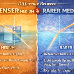 Difference Between Denser and Rarer Medium in Physics