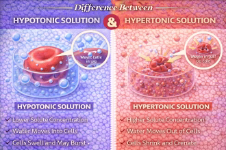 Difference Between Hypotonic and Hypertonic Solution Explained