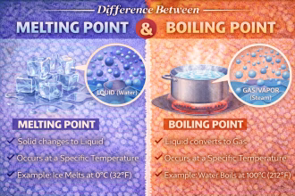 Difference Between Melting Point and Boiling Point
