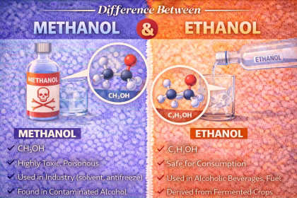 Difference Between Methanol and Ethanol Explained Simply