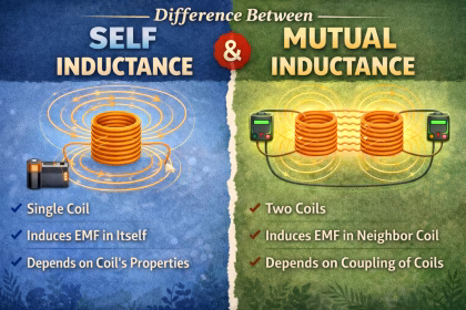 Difference Between Self Inductance and Mutual Inductance