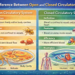 Difference Between Open and Closed Circulatory System