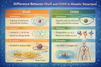 Difference Between Shell and Orbit