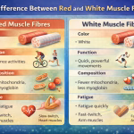 Difference between Red and White Muscle Fibres