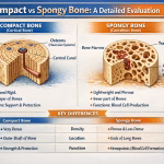 Compact vs Spongy Bone