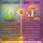 Difference Between Algae and Fungi with Examples
