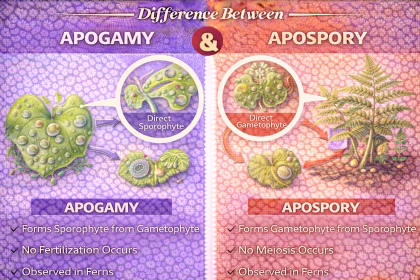 Difference Between Apogamy and Apospory Explained Clearly