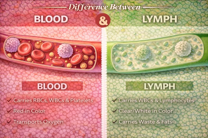 Difference Between Blood and Lymph Explained Clearly