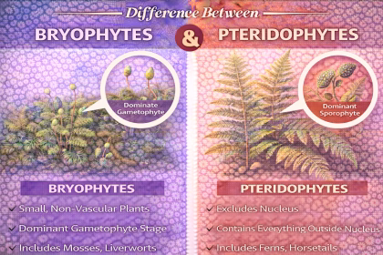 Difference Between Bryophytes and Pteridophytes Explained