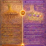 Difference Between Ectomycorrhiza and Endomycorrhiza