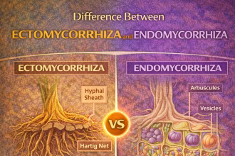 Difference Between Ectomycorrhiza and Endomycorrhiza