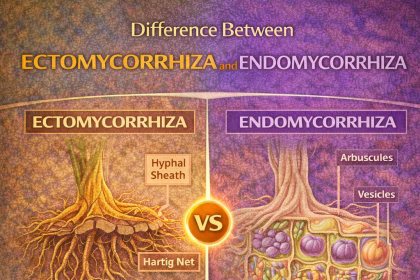 Difference Between Ectomycorrhiza and Endomycorrhiza