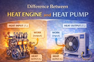 Difference Between Heat Engine and Heat Pump Explained