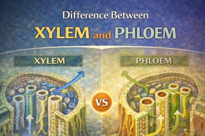 Difference Between Xylem and Phloem