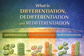 What is Differentiation, Dedifferentiation and Redifferentiation