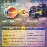 Difference Between Human Eye and Camera