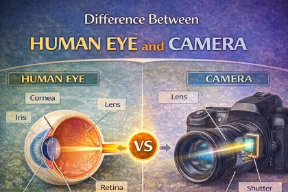 Difference Between Human Eye and Camera