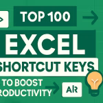 100 Excel Shortcut Keys
