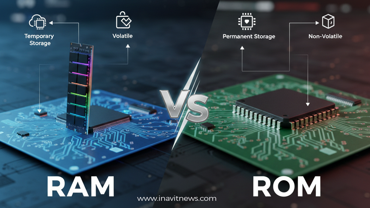 What Are the Difference Between RAM and ROM?