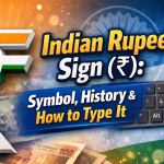 Indian Rupee Sign (₹): Symbol, History & How to Type It