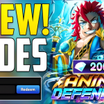 Anime Defenders Codes