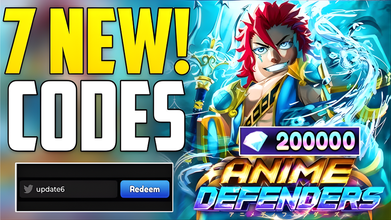 Anime Defenders Codes