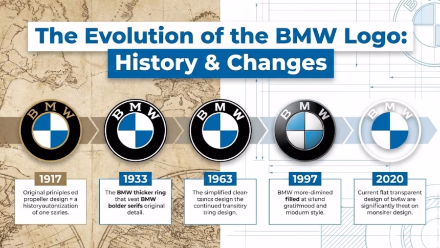 The Evolution of the BMW Logo: History & Changes