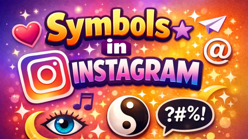 Symbols in Instagram