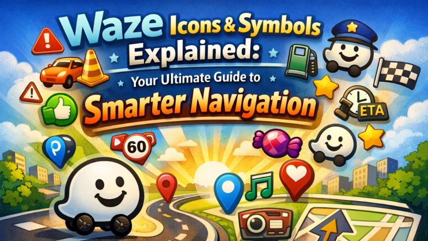 What Do Various Icons and Symbols Mean on Waze