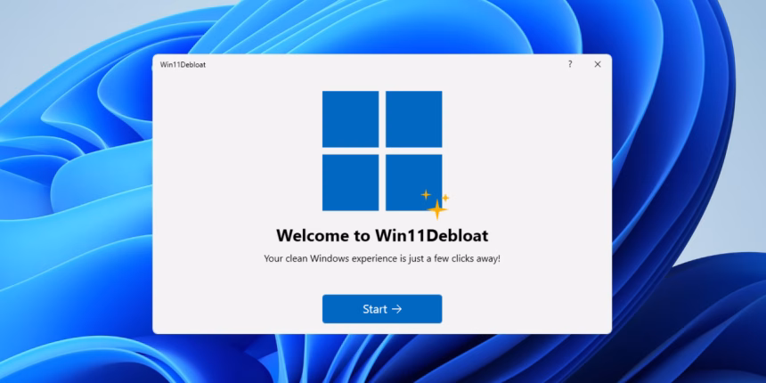 Windows 11 debloat script