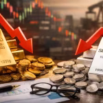 gold price down 3.9 percent