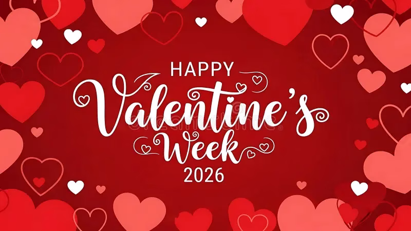 Valentine’s Week 2026: Full Day‑by‑Day Love Calendar From Feb 7–14