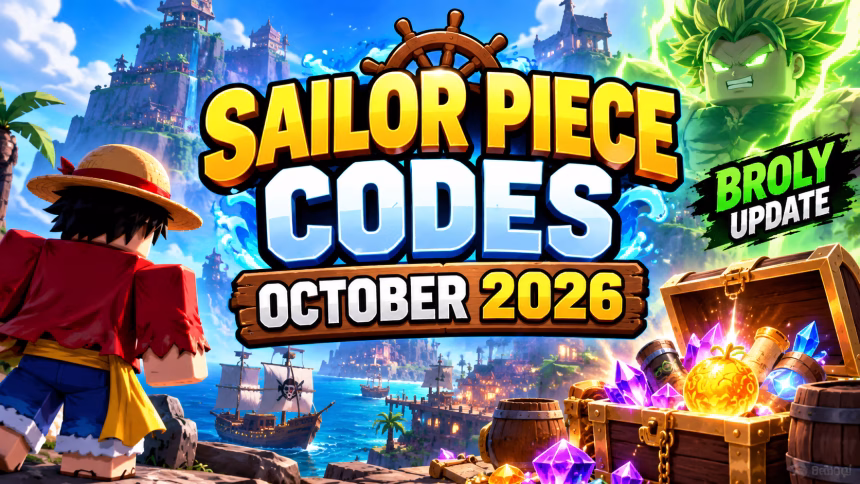 Sailor Piece codes October 2026 guide showing Roblox pirate adventure rewards