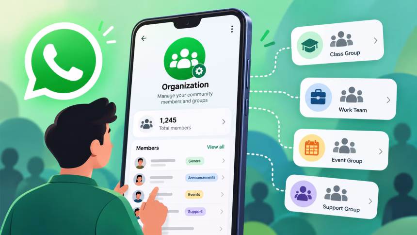 WhatsApp Organizations Feature