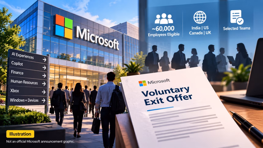 Microsoft Buyouts 2026: 60,000 Employees May Qualify